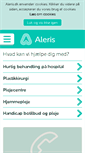 Mobile Screenshot of aleris.dk